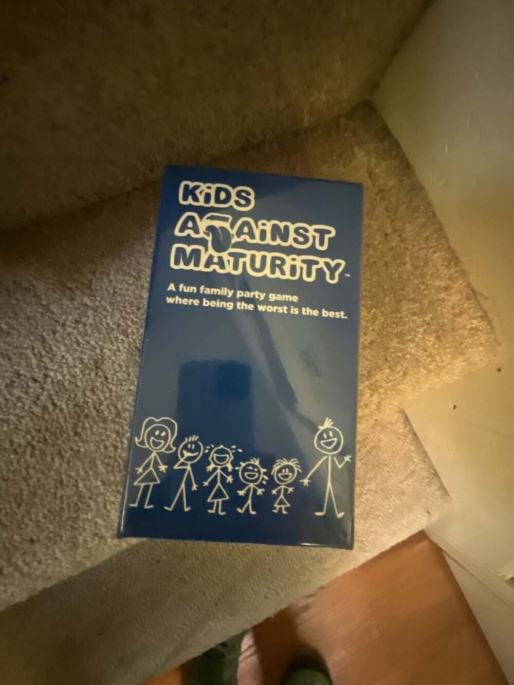 Kids Against Maturity Family Party Game 500 Card Pack